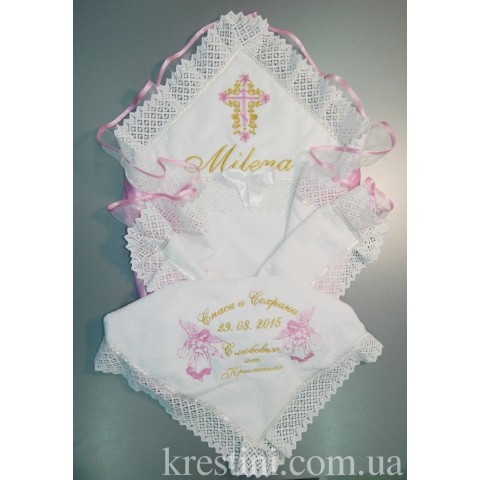 Крыжма для крещения "Milena"